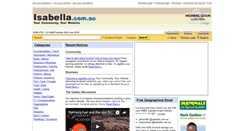 Desktop Screenshot of isabella.com.au