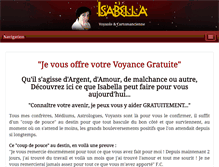 Tablet Screenshot of isabella.fr